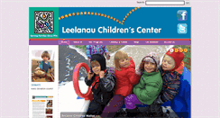 Desktop Screenshot of leelanauchildrenscenter.org
